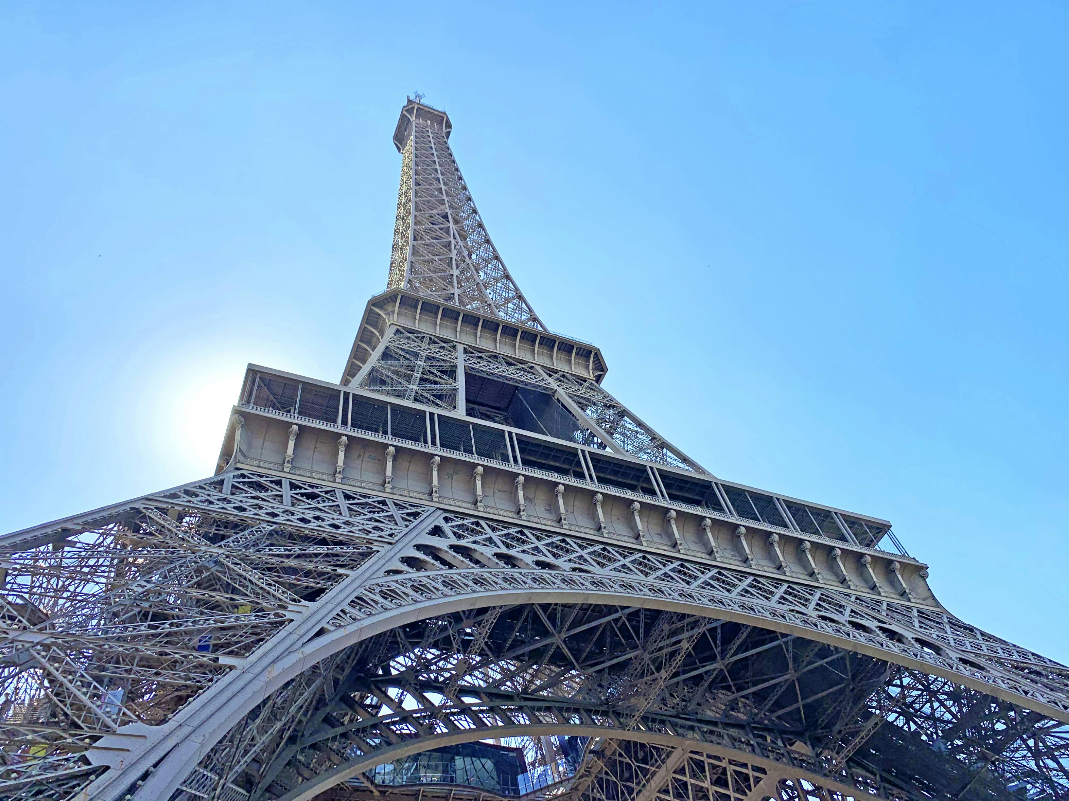 macro photography of Eiffel Tower in Paris, France during daytime